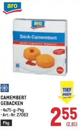Metro Camembert gebacken Angebot