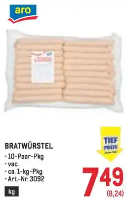 Metro Bratwürstel Angebot