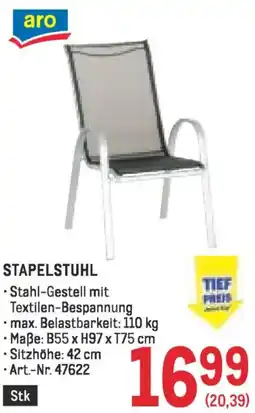 Metro Stapelstuhl Angebot