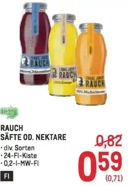 Metro Rauch säfte od. nektare Angebot
