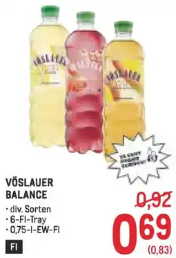 Metro Vöslauer balance Angebot