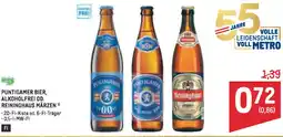 Metro Puntigamer bier, alkoholfrei od. reininghaus märzen Angebot
