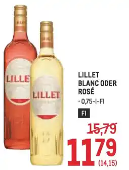 Metro Lillet blanc oder rosé Angebot