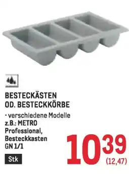 Metro Besteckästen od. besteckkörbe Angebot