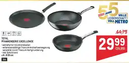 Metro Tefal pfannenserie excellence Angebot