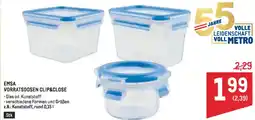 Metro Emsa vorratsdosen clip&close Angebot