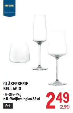 Metro Gläserserie bellagio Angebot