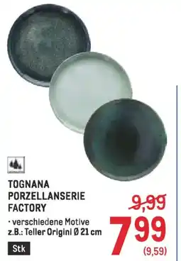 Metro Tognana porzellanserie factory Angebot