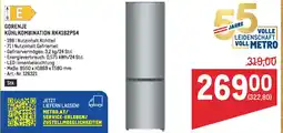 Metro Gorenje kühlkombination rk4182ps4 Angebot