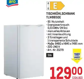 Metro Tischkühlschrank tlw8650e Angebot