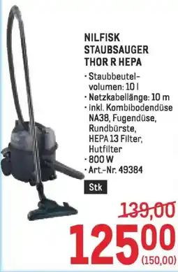 Metro Nilfisk staubsauger thor r hepa Angebot