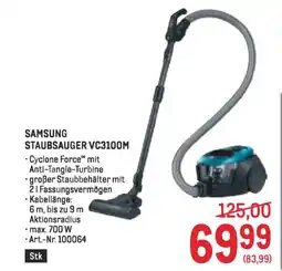 Metro Samsung staubsauger vc3100m Angebot