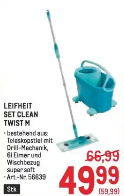 Metro Leifheit set clean twist m Angebot