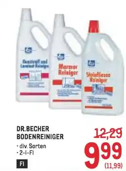 Metro Dr.becher bodenreiniger Angebot