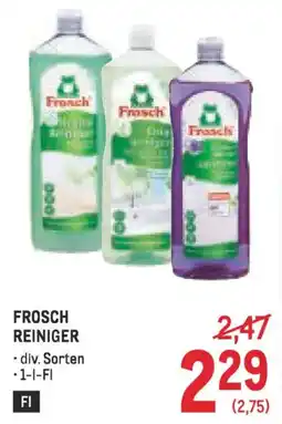 Metro Frosch reiniger Angebot