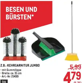Metro Kehrgarnitur jumbo Angebot