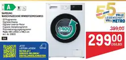 Metro Samsung waschmaschine ww80fg3m05aweg Angebot