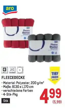 Metro Fleecedecke Angebot