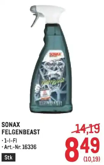 Metro Sonax felgenbeast Angebot