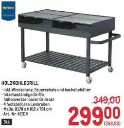 Metro Holzkohlegrill Angebot