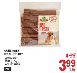 Metro Greisinger rindfleisch Angebot