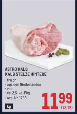 Metro KALB STELZE HINTERE Angebot