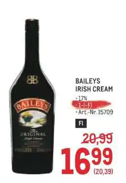 Metro Bailey´s Irish Cream Angebot