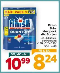 Billa Finish Tabs Maxipack div. Sorten Angebot