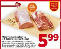 Billa Österreichisches Karree od. österreichischer Schopf Angebot