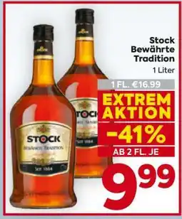 Billa Stock Bewährte Tradition Angebot
