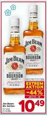 Billa Jim Beam div. Sorten Angebot