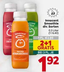 Billa Innocent Smoothie div. Sorten Angebot