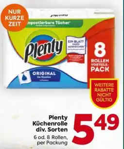 Billa Plenty Küchenrolle div. Sorten Angebot