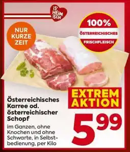 Billa Österreichisches Karree od. österreichischer Schopf Angebot