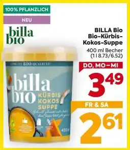 Billa BILLA Bio Bio-Kürbis-Kokos-Suppe Angebot