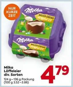 Billa Milka Löffeleier div. Sorten Angebot