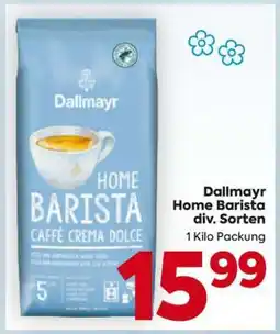 Billa Dallmayr Home Barista div. Sorten Angebot