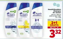 Billa Head & Shoulders Shampoo div. Sorten Angebot