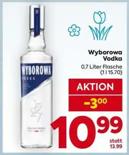 Billa Wyborowa Vodka Angebot