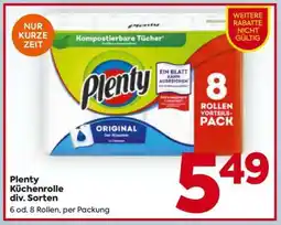 Billa Plenty Küchenrolle div. Sorten Angebot