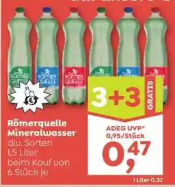 ADEG Roemerquelle Mineralwasser Angebot