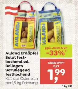 ADEG Auland Erdäpfel Angebot