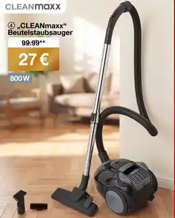 Woolworth Clean Maxx Beutelstaubsauger Angebot