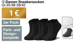 Woolworth Damen Sneakersocken Angebot