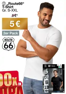 Woolworth Route 66 T-Shirt Angebot