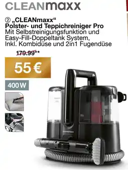 Woolworth Cleanmaxx Polster Teppichreiniger pro Angebot