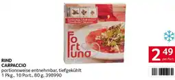 Transgourmet Rind carpaccio Angebot