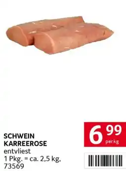 Transgourmet Schwein karreerose Angebot