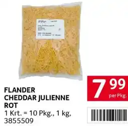 Transgourmet Flander cheddar julienne Angebot