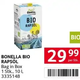 Transgourmet Bonella bio rapsöl Angebot